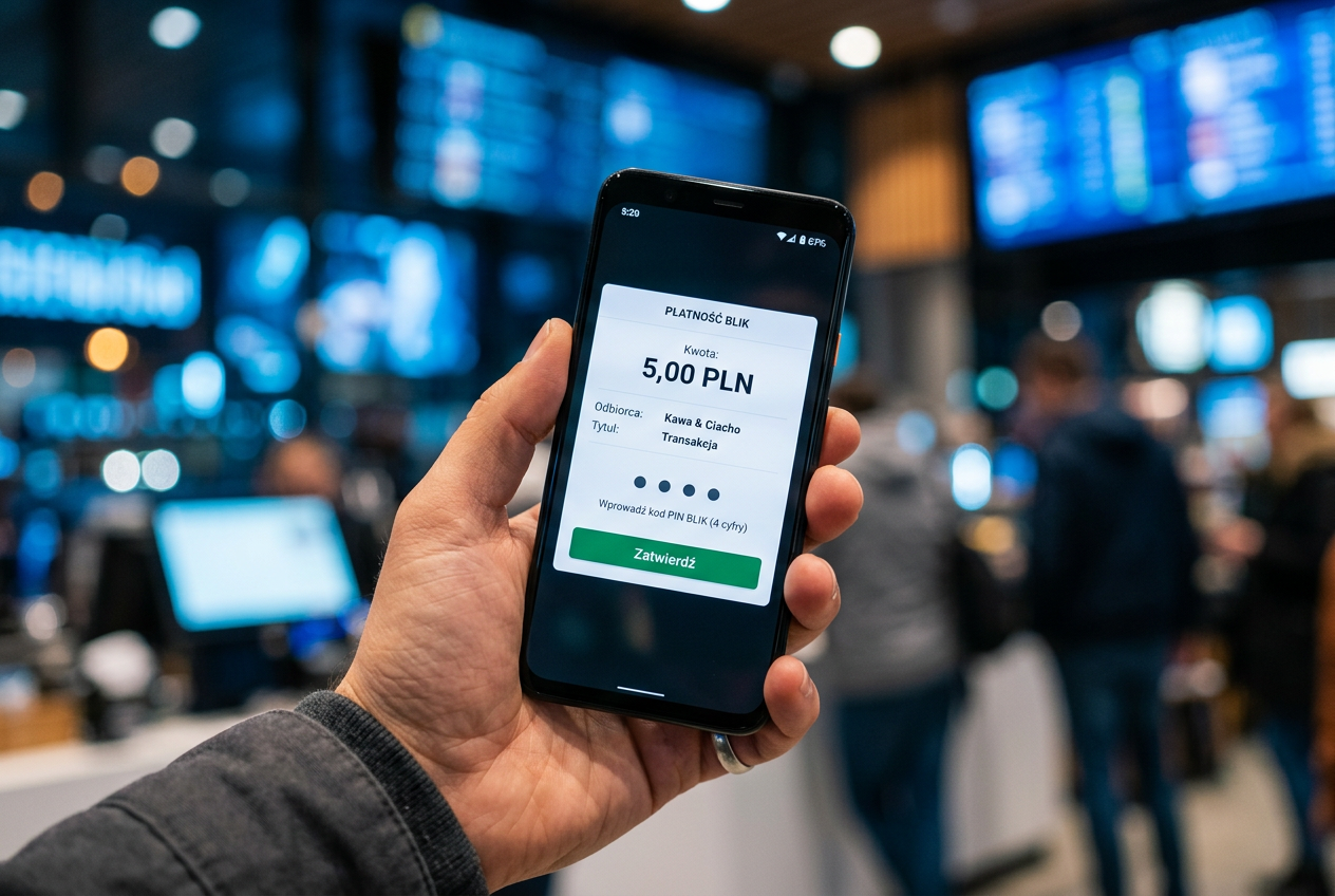 Close-up of a mobile phone screen showing a secure payment confirmation