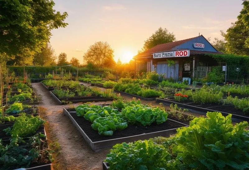 Zarobki w ogrodach działkowych