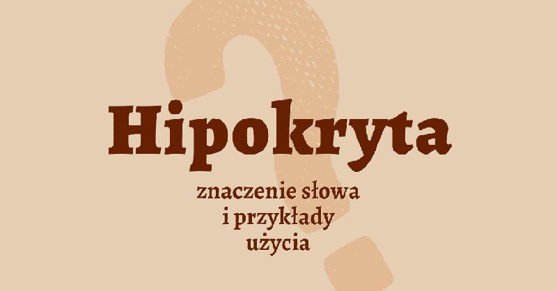 Cechy hipokryty