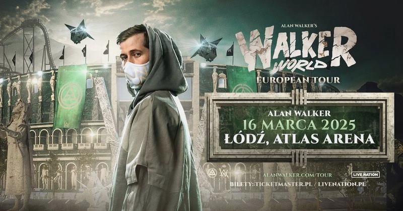 Jak zarezerwować bilety na koncert Alana Walkera w Polsce - kluczowe informacje dla fanów